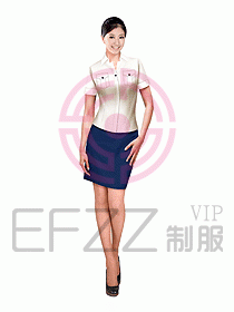 女職業(yè)裝短袖襯衫設(shè)計圖176