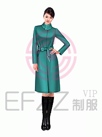 女職業裝秋冬大衣設計圖045
