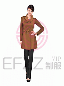 女職業(yè)裝秋冬大衣設計圖046