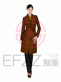 女職業(yè)裝秋冬大衣設(shè)計(jì)圖056