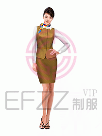 女職業(yè)裝馬夾設計圖186