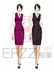 秋冬女職業裝設計圖373