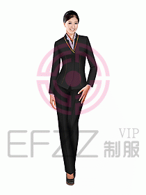 秋冬女職業裝設計圖388