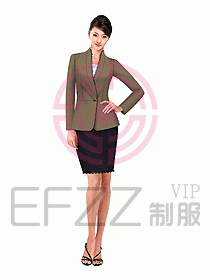 秋冬女職業裝設計圖537