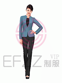 秋冬女職業裝設計圖546