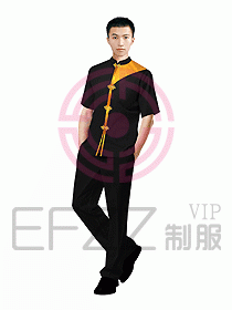 酒店中餐服務員制服設計圖956