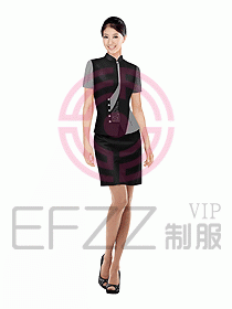 酒店中餐服務(wù)員制服設(shè)計(jì)圖961