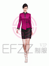 酒店中餐服務(wù)員制服設(shè)計圖965