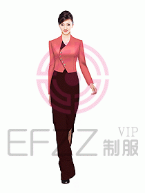 酒店西餐咨客制服設計圖259