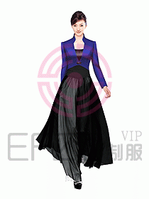 酒店西餐咨客制服設計圖265