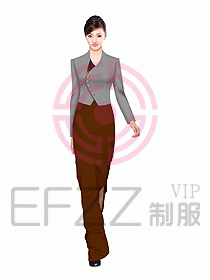 酒店西餐咨客制服設計圖268