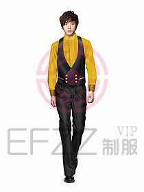 西餐服務(wù)員制服設(shè)計(jì)圖599