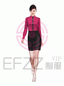 西餐服務員制服設計圖603