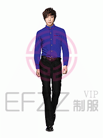 西餐服務員制服設計圖614