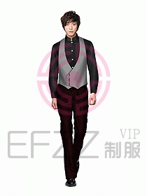 西餐服務員制服設計圖620