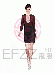 西餐服務員制服設計圖626