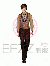 西餐服務員制服設計圖633