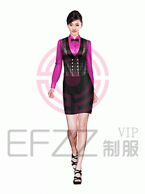 西餐服務(wù)員制服設(shè)計(jì)圖644