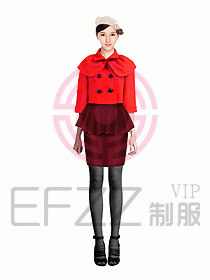 導(dǎo)購員服裝設(shè)計圖879