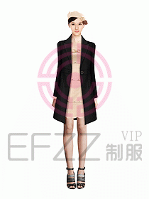 珠寶營業員制服設計圖890