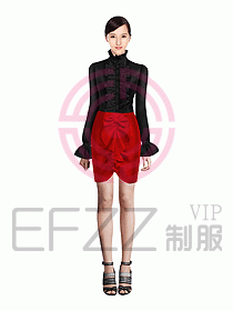 珠寶營業(yè)員制服設(shè)計圖901