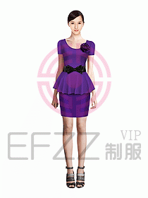 珠寶營業(yè)員制服設(shè)計圖925