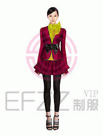 珠寶營業(yè)員制服設(shè)計(jì)圖941