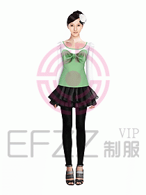 珠寶營業員制服設計圖946