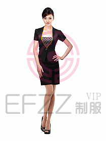 酒店部門經(jīng)理西服設(shè)計(jì)圖200