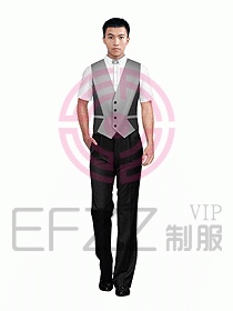 酒店部門經理西服設計圖209