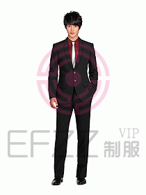 酒店部門經理西服設計圖211