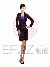 酒店部門經理西服設計圖216