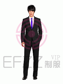 酒店部門經理西服設計圖217