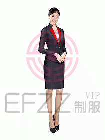 酒店部門經理西服設計圖229