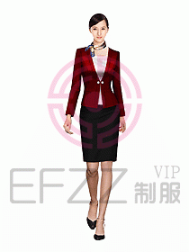 酒店部門經理西服設計圖235