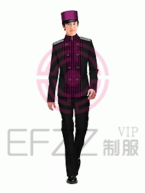 酒店門童制服設(shè)計(jì)圖607