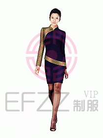 中餐服務員制服設計圖1012