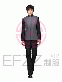 中餐服務員制服設計圖1011