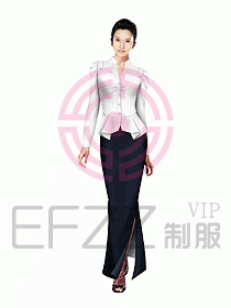 西餐咨客制服設(shè)計圖277
