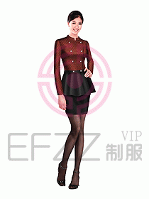 西餐服務(wù)員制服設(shè)計圖660