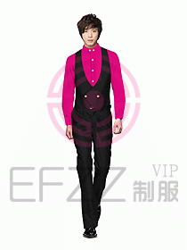 西餐服務員制服設計圖666