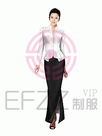 西餐服務(wù)員制服設(shè)計(jì)圖665