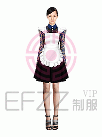 酒店西餐服務員制服674