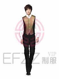 酒店西餐服務員制服676