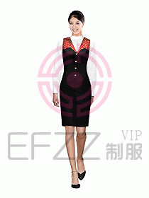 酒店西餐服務員制服678