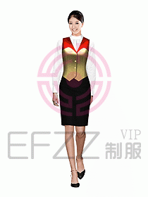 酒店西餐服務員制服679