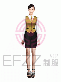 酒店西餐服務(wù)員制服695