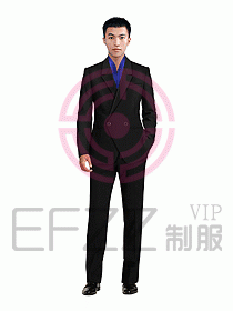 酒店經理職業裝西服247