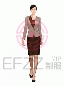 酒店經理職業裝西服252