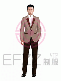 酒店經理職業裝西服253